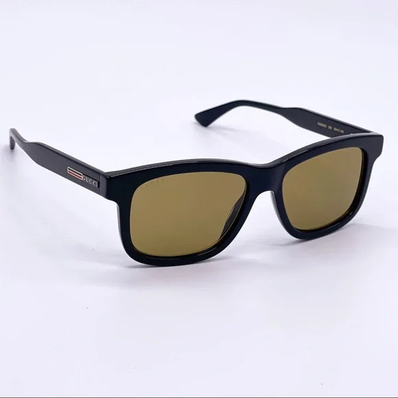 NEW GUCCI GG0824S 006 NEW COLLECTION GUCCI SUNGLASSES GG0824S BLACK BROWN